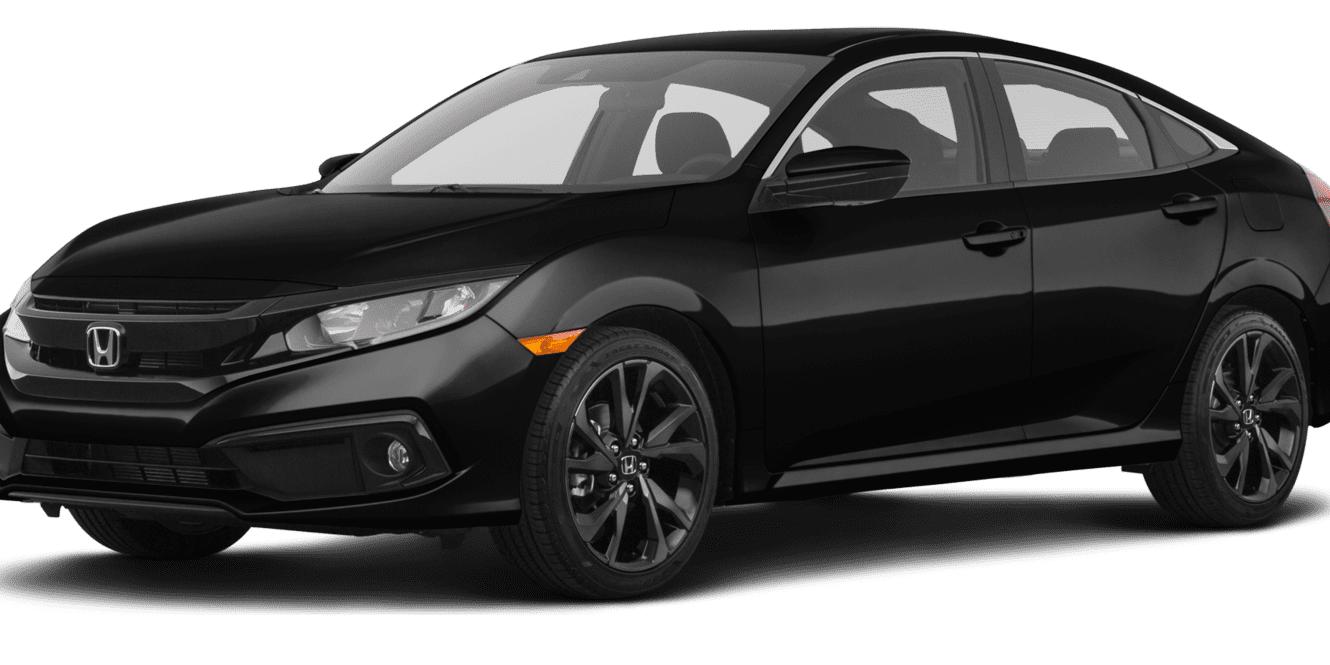 HONDA CIVIC 2019 2HGFC2F85KH572675 image