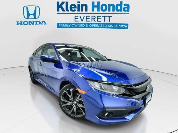 HONDA CIVIC 2019 19XFC2F89KE204073 image