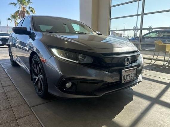 HONDA CIVIC 2019 2HGFC2F85KH549686 image
