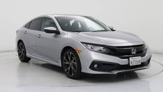HONDA CIVIC 2019 2HGFC2F80KH583566 image