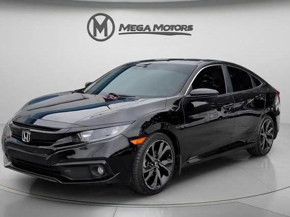 HONDA CIVIC 2019 2HGFC2F86KH566965 image