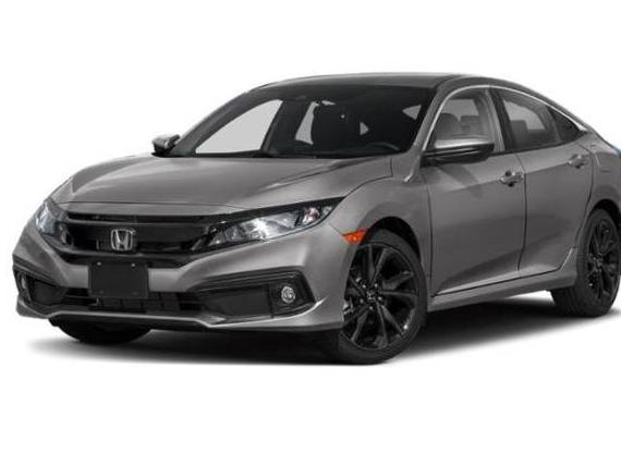HONDA CIVIC 2019 2HGFC2F85KH605187 image