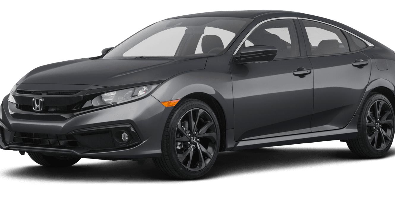 HONDA CIVIC 2019 2HGFC2F80KH555539 image