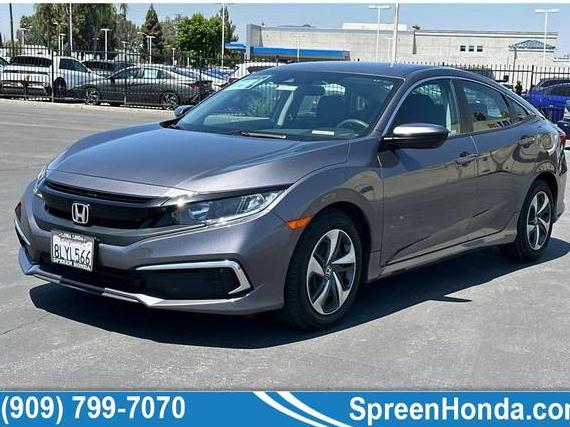HONDA CIVIC 2019 2HGFC2F62KH591442 image