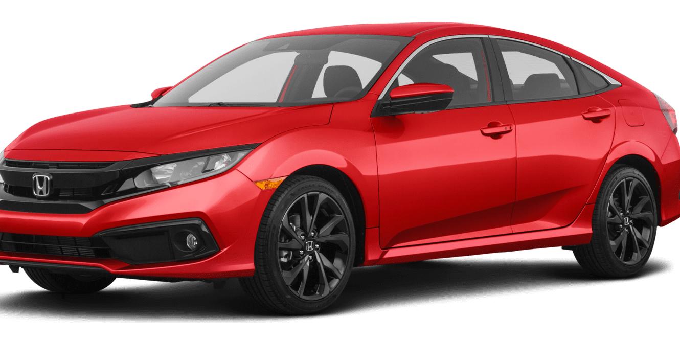 HONDA CIVIC 2019 2HGFC2F82KH583939 image