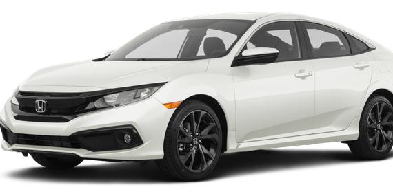 HONDA CIVIC 2019 2HGFC2F83KH569967 image