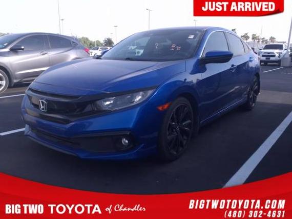 HONDA CIVIC 2019 2HGFC2F86KH503980 image
