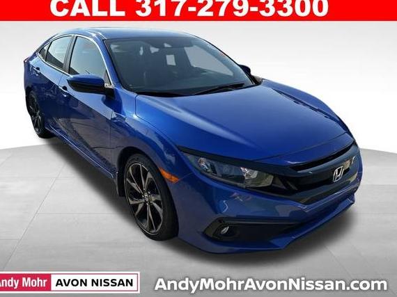 HONDA CIVIC 2019 2HGFC2F84KH601485 image