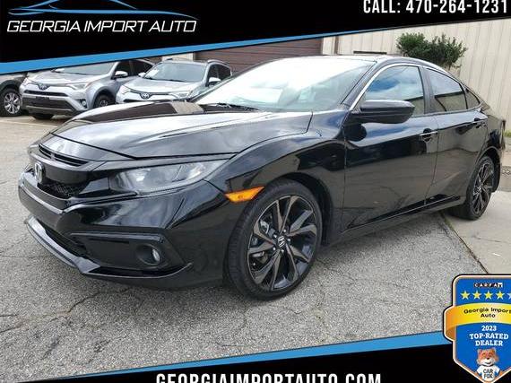 HONDA CIVIC 2019 19XFC2E84KE037428 image