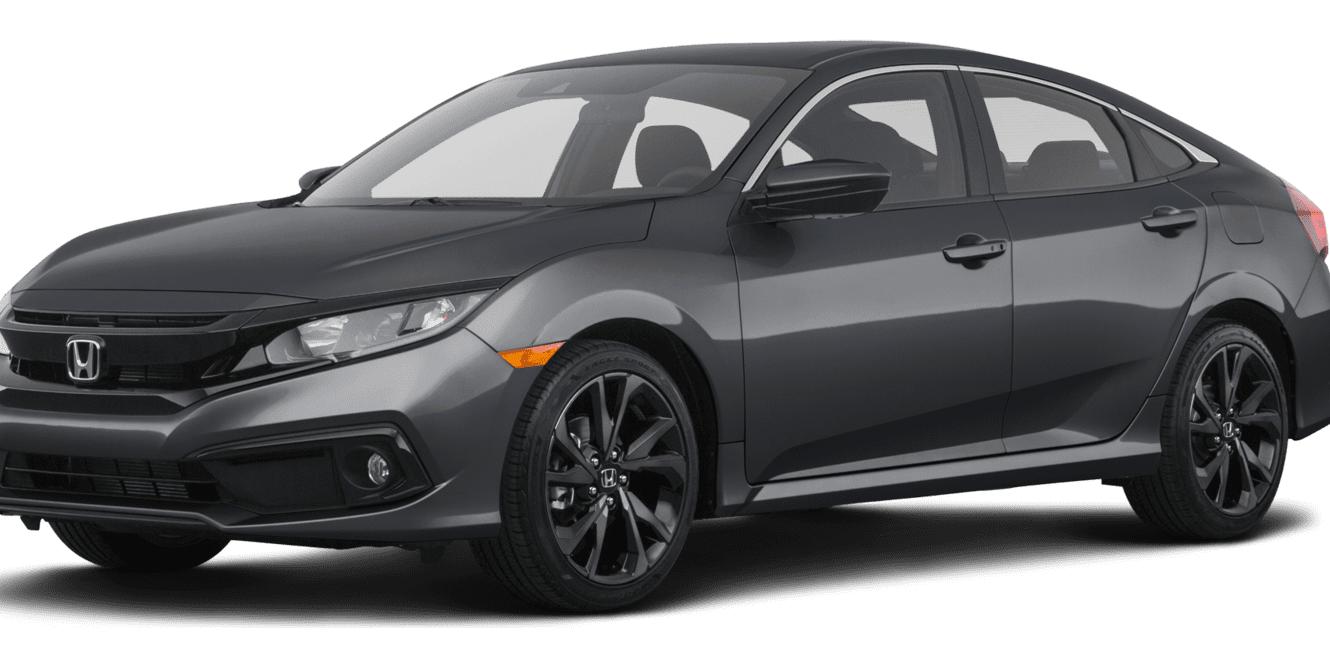 HONDA CIVIC 2019 2HGFC2F85KH601740 image