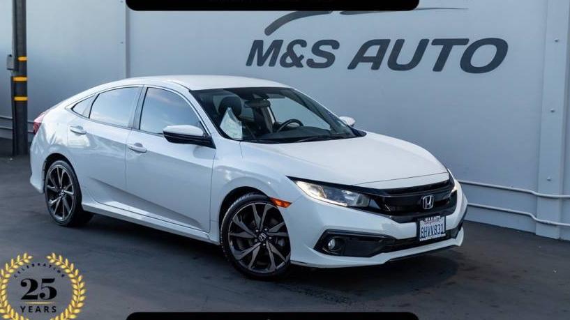 HONDA CIVIC 2019 2HGFC2F85KH530880 image