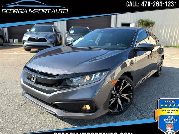 HONDA CIVIC 2019 2HGFC2F89KH527447 image