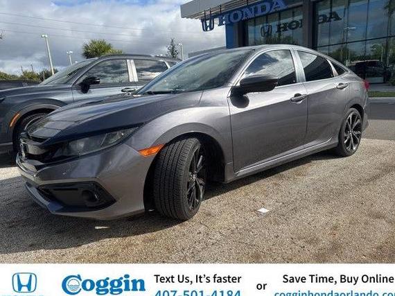 HONDA CIVIC 2019 2HGFC2F87KH598565 image