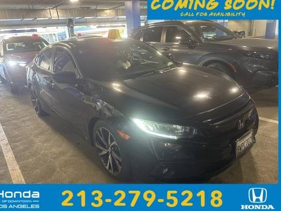 HONDA CIVIC 2019 2HGFC2F84KH557505 image