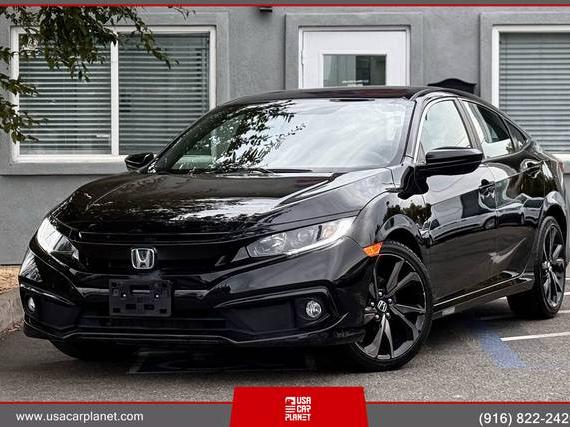 HONDA CIVIC 2019 19XFC2F81KE202656 image