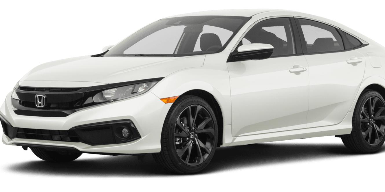 HONDA CIVIC 2019 19XFC2F87KE044176 image