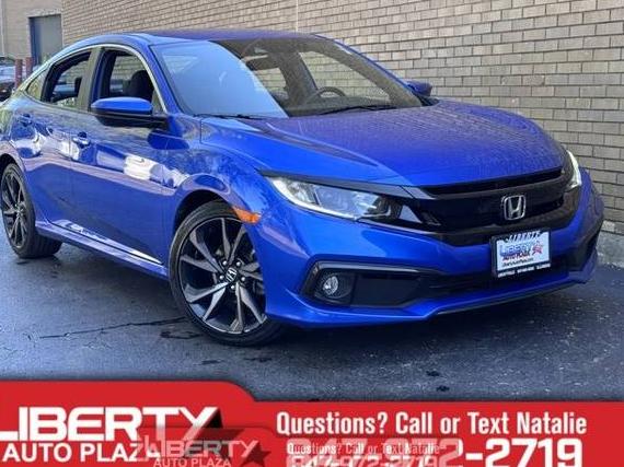 HONDA CIVIC 2019 19XFC2F82KE016723 image