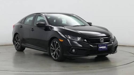 HONDA CIVIC 2019 2HGFC2F83KH600392 image