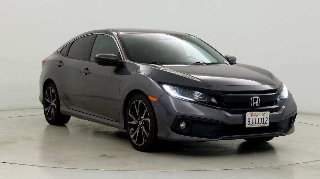 HONDA CIVIC 2019 2HGFC2F86KH546697 image