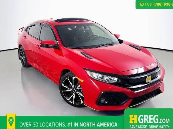 HONDA CIVIC 2019 2HGFC1E51KH705045 image