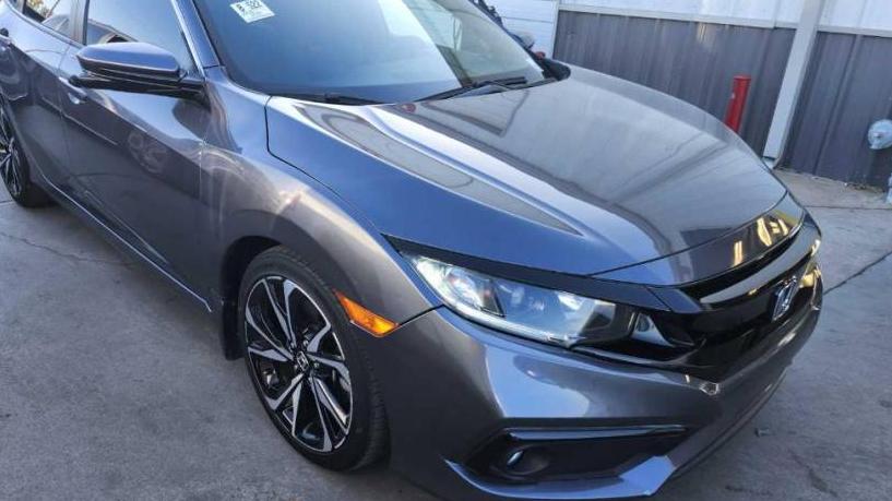HONDA CIVIC 2019 2HGFC1E54KH706481 image