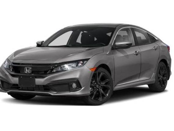 HONDA CIVIC 2019 19XFC2F87KE202693 image