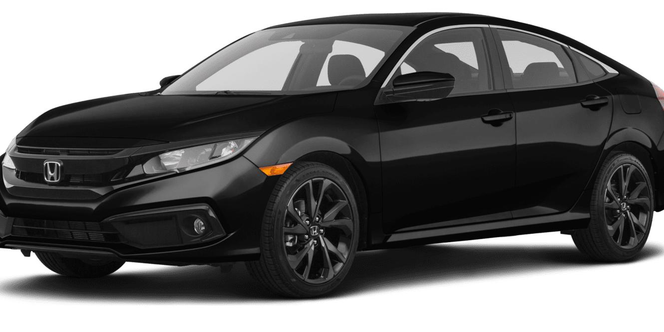 HONDA CIVIC 2019 2HGFC2F87KH543677 image