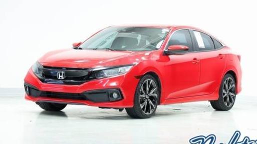 HONDA CIVIC 2019 2HGFC2F88KH556468 image