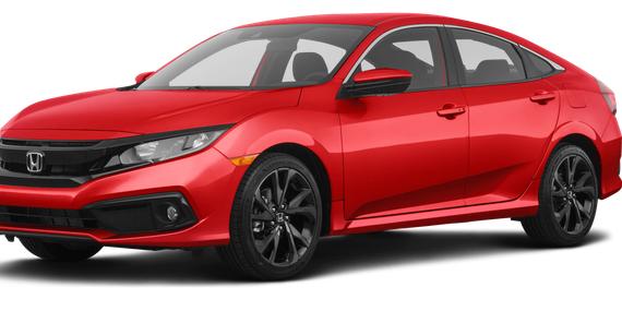 HONDA CIVIC 2019 2HGFC2F81KH567487 image