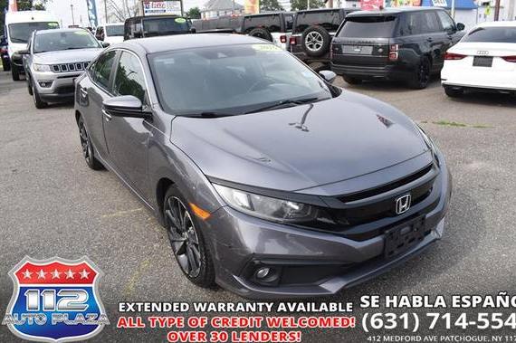 HONDA CIVIC 2019 2HGFC2E86KH570449 image
