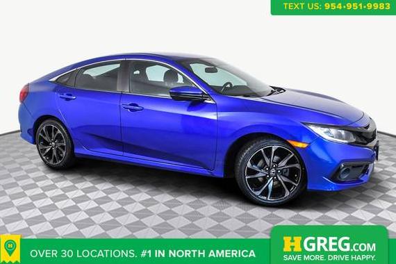 HONDA CIVIC 2019 2HGFC2F88KH566501 image