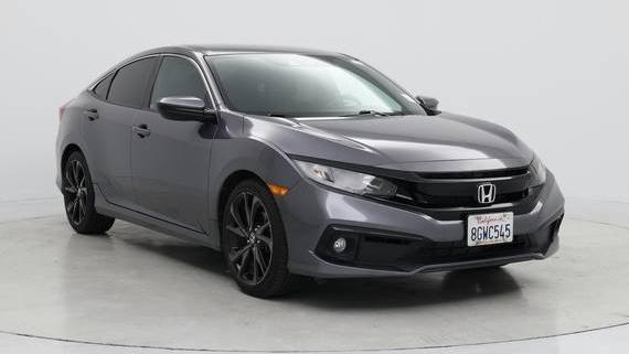 HONDA CIVIC 2019 19XFC2F89KE201478 image