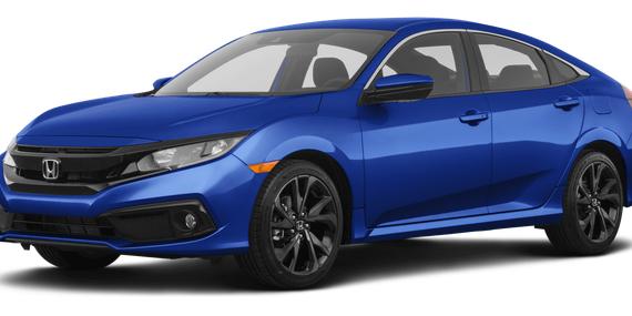 HONDA CIVIC 2019 2HGFC2F82KH554229 image