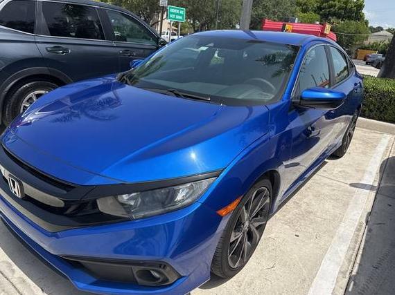 HONDA CIVIC 2019 19XFC2F81KE020472 image