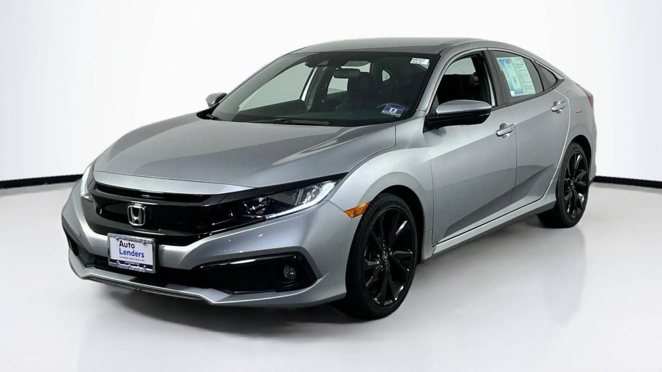 HONDA CIVIC 2019 2HGFC2F86KH593373 image