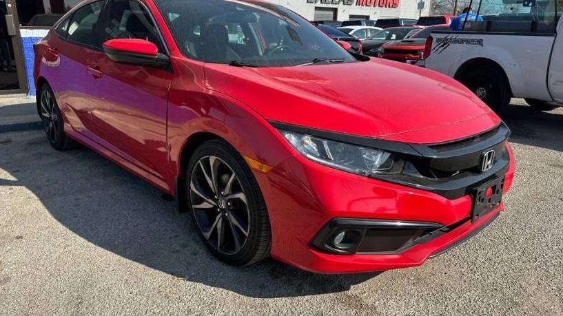 HONDA CIVIC 2019 2HGFC2F83KH577373 image