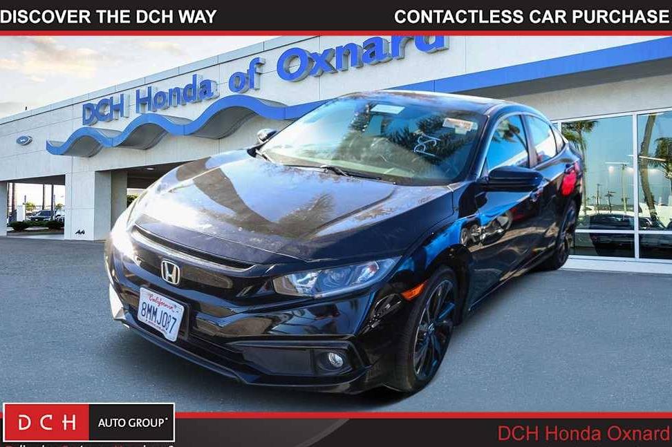 HONDA CIVIC 2019 2HGFC2F86KH596063 image