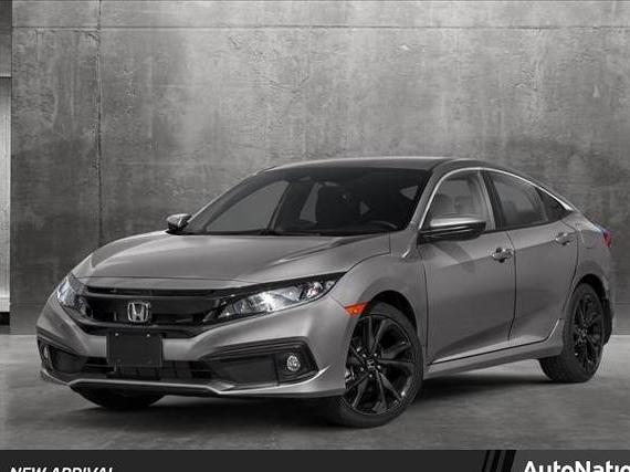 HONDA CIVIC 2019 2HGFC2E89KH588685 image