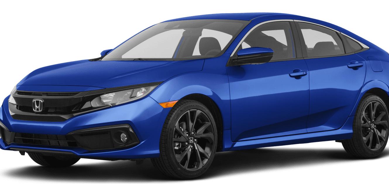 HONDA CIVIC 2019 2HGFC2F81KH606496 image