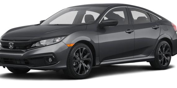 HONDA CIVIC 2019 2HGFC2F83KH561464 image