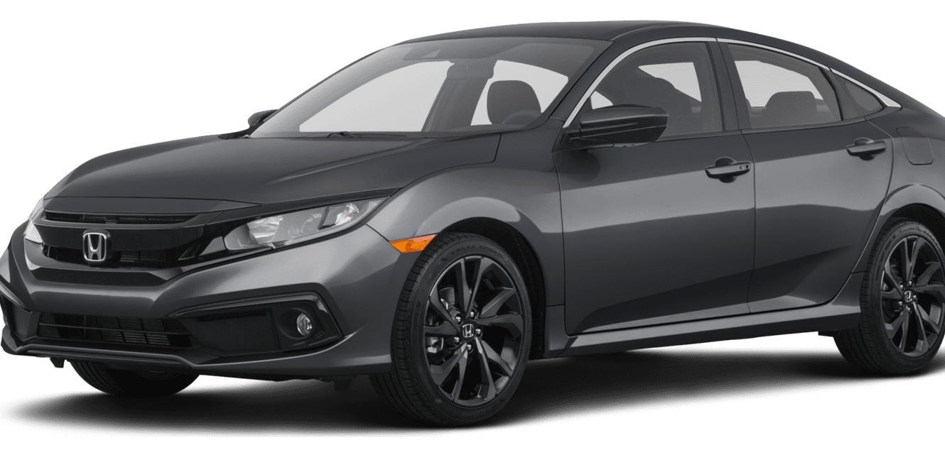 HONDA CIVIC 2019 2HGFC2F84KH575048 image