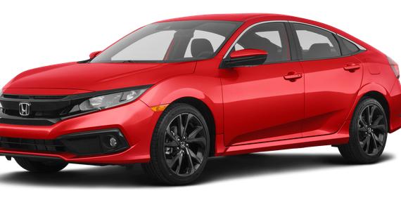 HONDA CIVIC 2019 2HGFC2F81KH558790 image