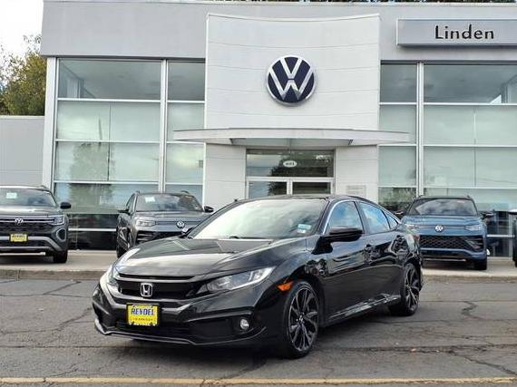 HONDA CIVIC 2019 2HGFC2F85KH567329 image