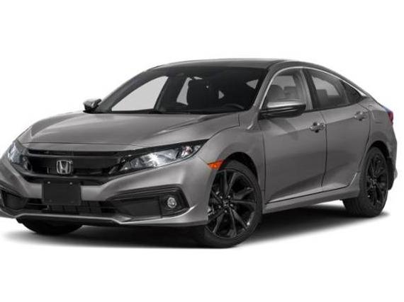 HONDA CIVIC 2019 2HGFC2F86KH544142 image
