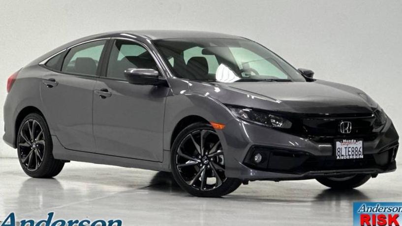 HONDA CIVIC 2019 19XFC2F87KE210325 image