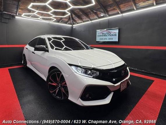HONDA CIVIC 2018 2HGFC1E55JH701322 image
