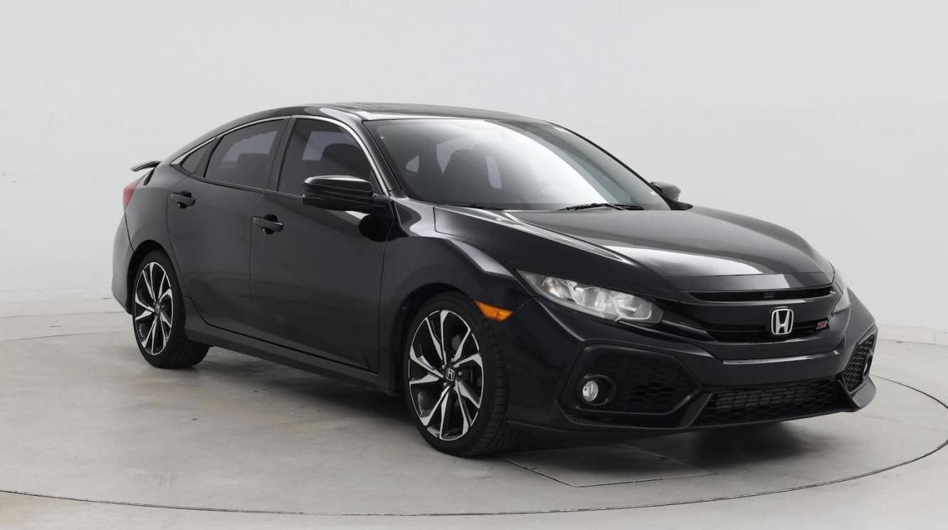 HONDA CIVIC 2018 2HGFC1E52JH704114 image