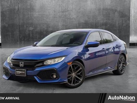 HONDA CIVIC 2018 SHHFK7H47JU240989 image