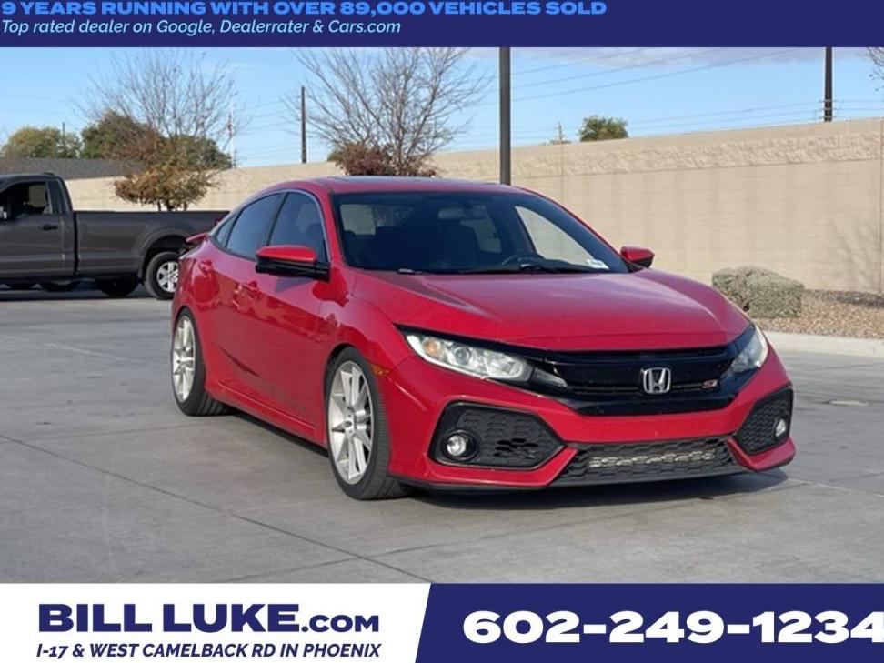 HONDA CIVIC 2018 2HGFC1E57JH705632 image