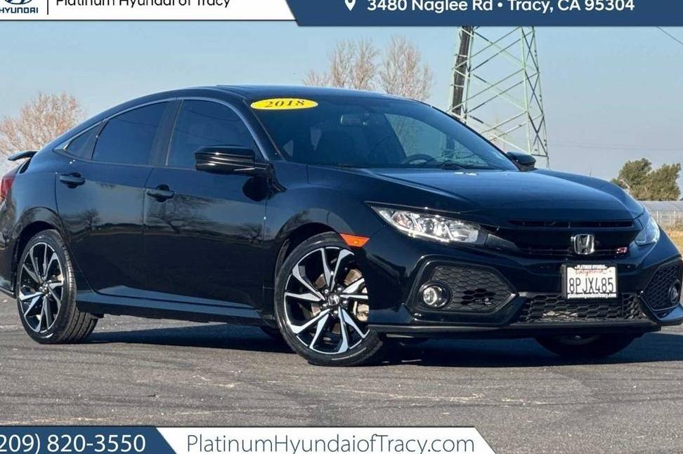 HONDA CIVIC 2018 2HGFC1E50JH705052 image